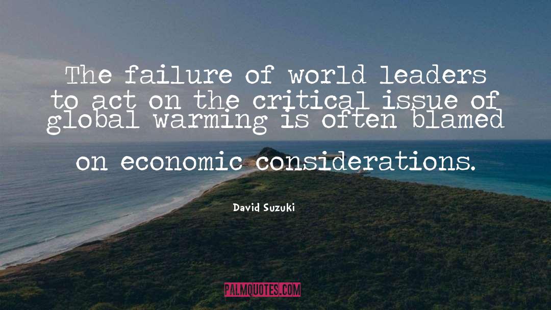 Consideration quotes by David Suzuki