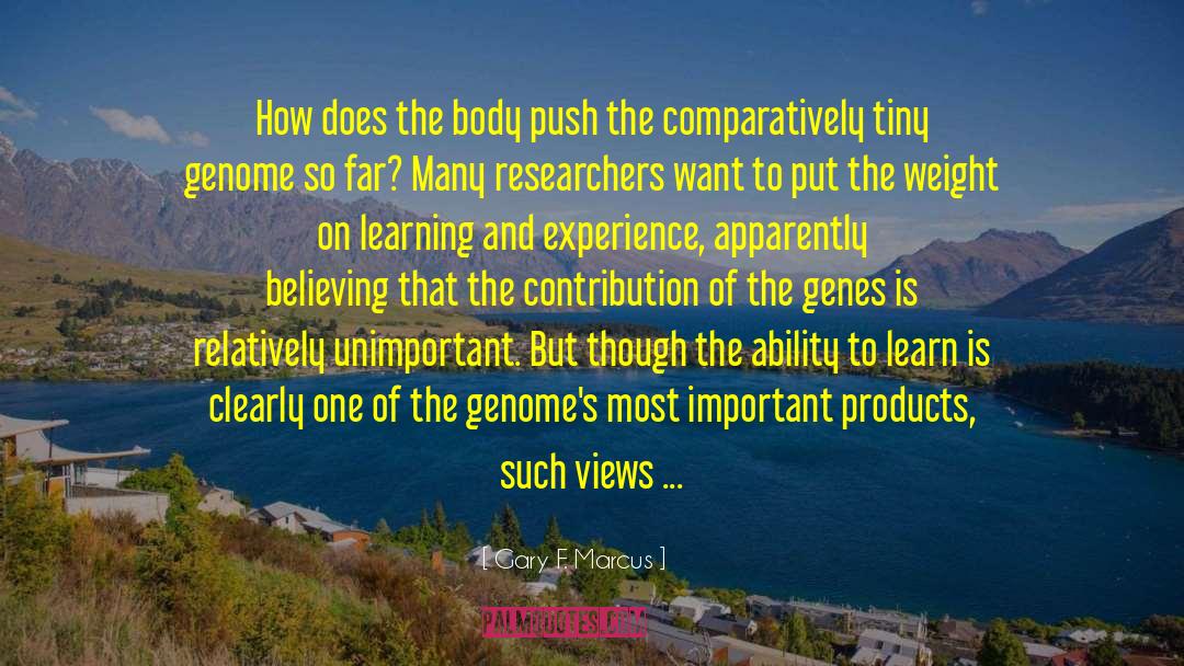Considering All Options quotes by Gary F. Marcus