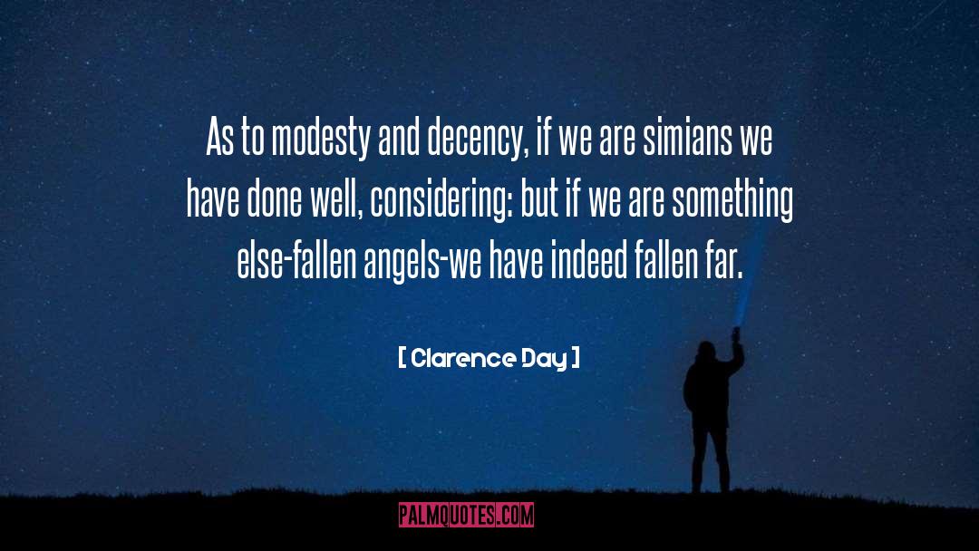 Considering quotes by Clarence Day