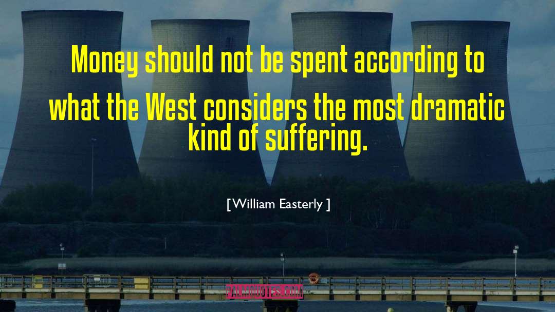 Considers quotes by William Easterly