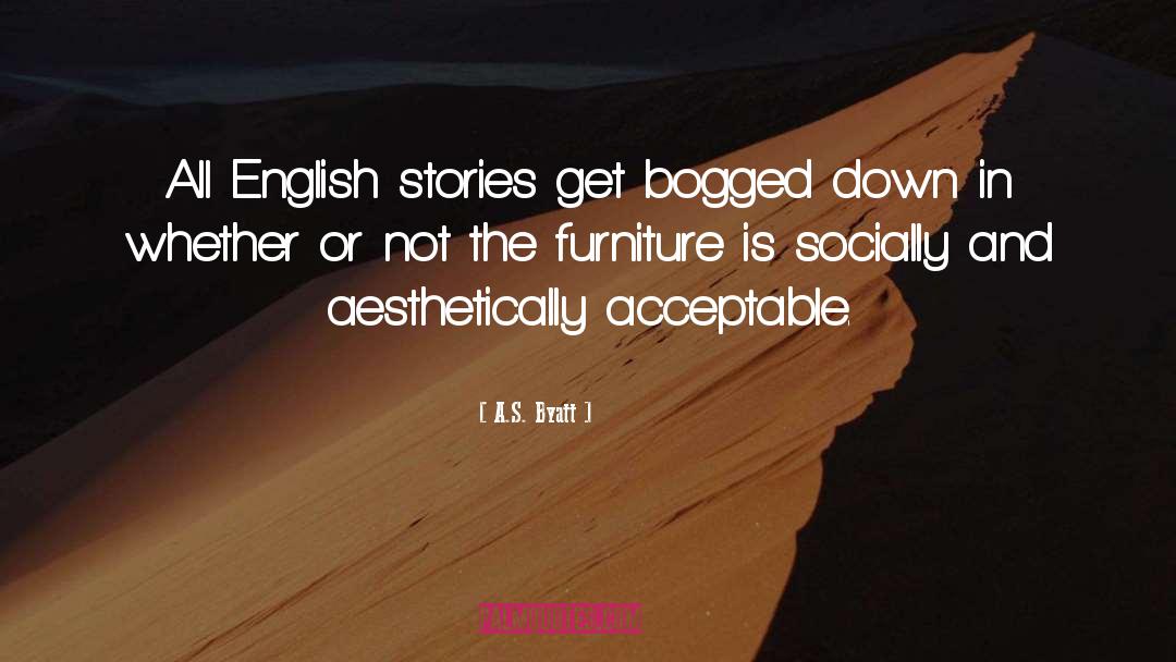 Consignments Furniture quotes by A.S. Byatt