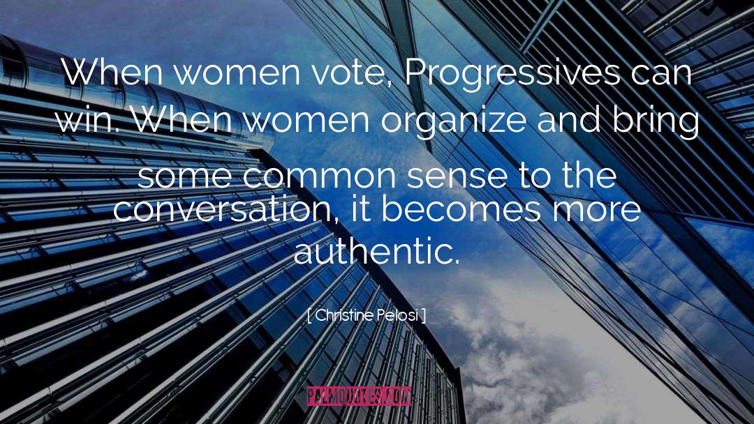 Consigny 3 quotes by Christine Pelosi