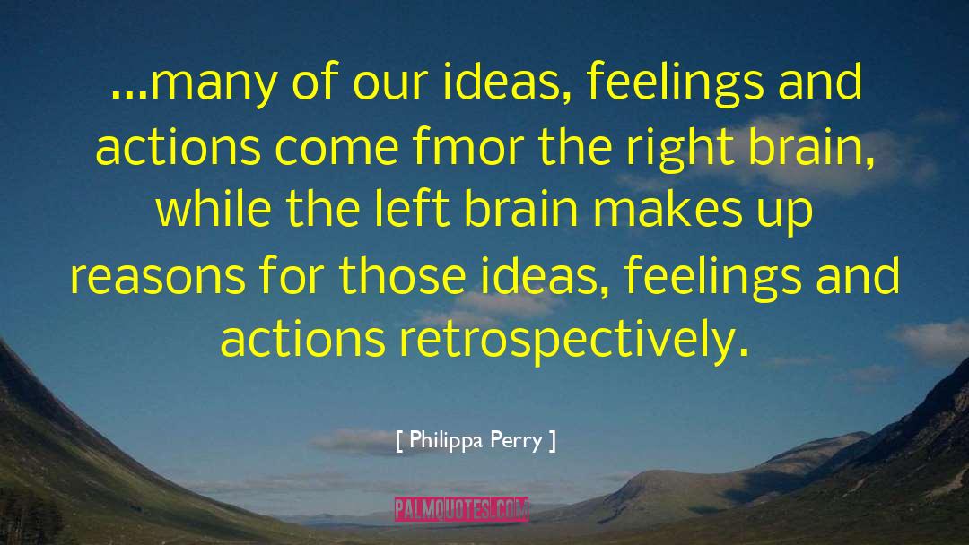 Consistent Actions quotes by Philippa Perry