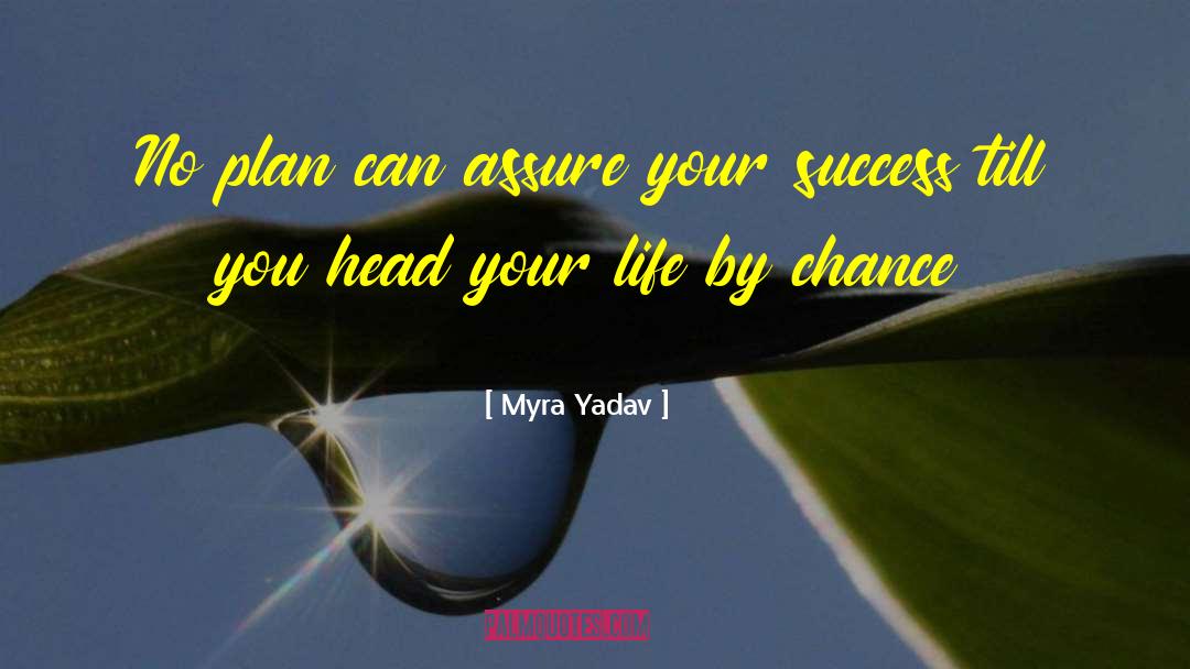 Consistent Actions quotes by Myra Yadav