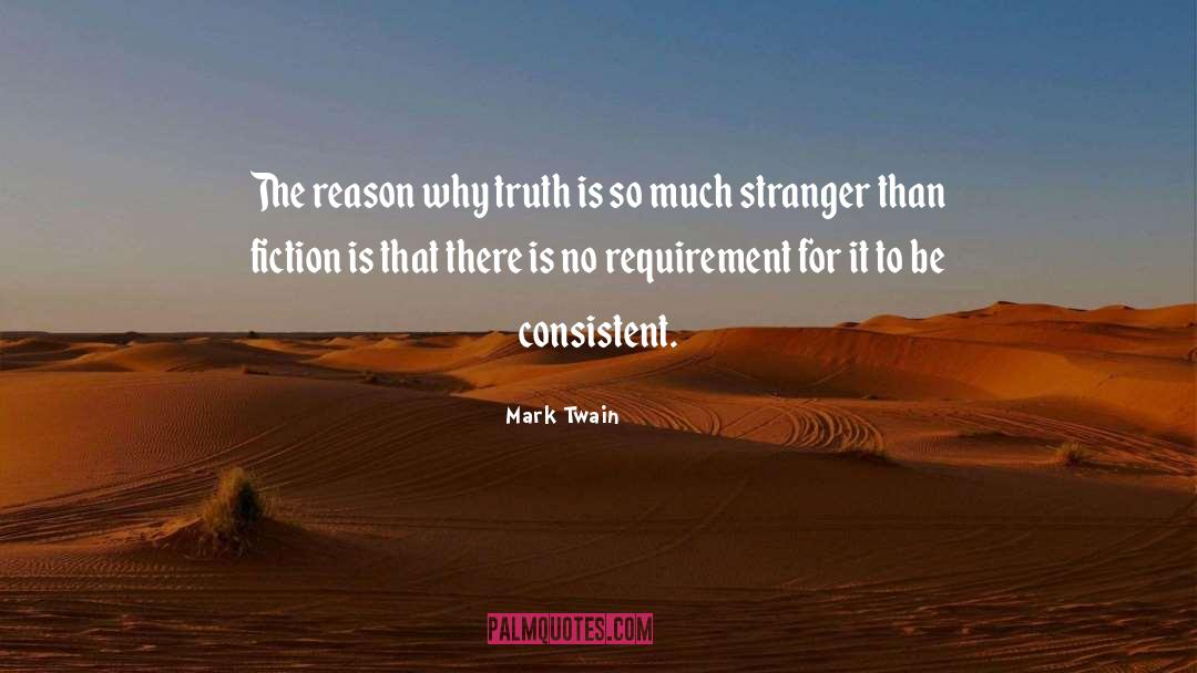 Consistentt quotes by Mark Twain