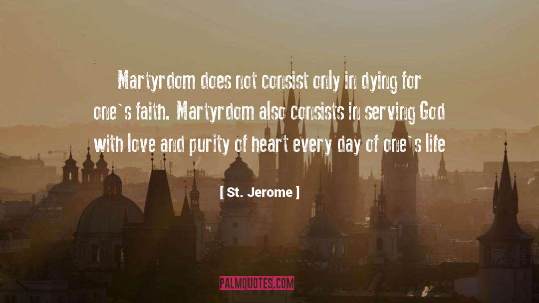 Consists quotes by St. Jerome