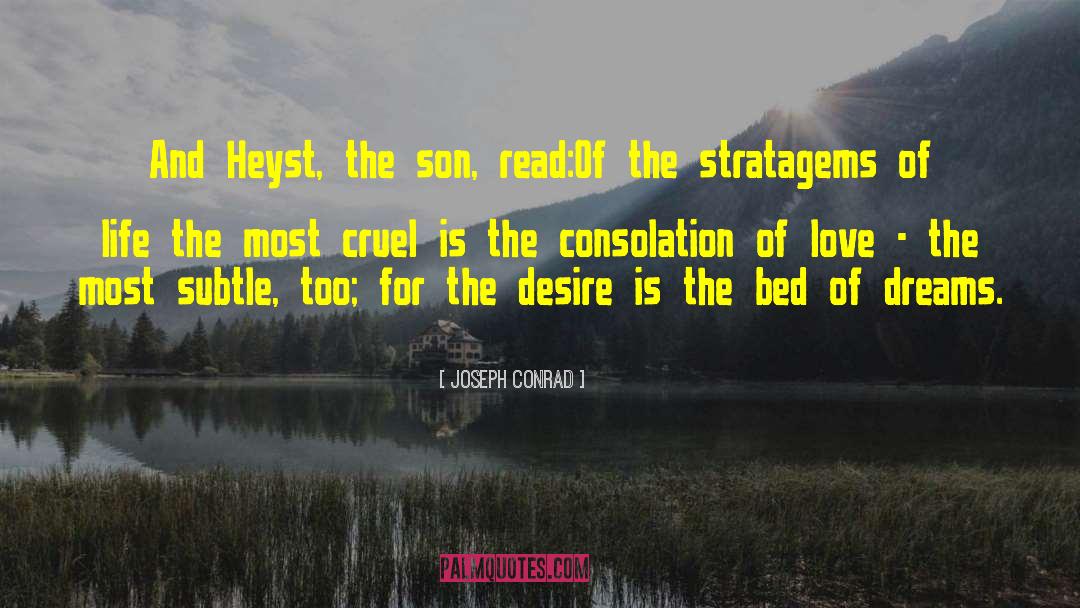 Consolation quotes by Joseph Conrad