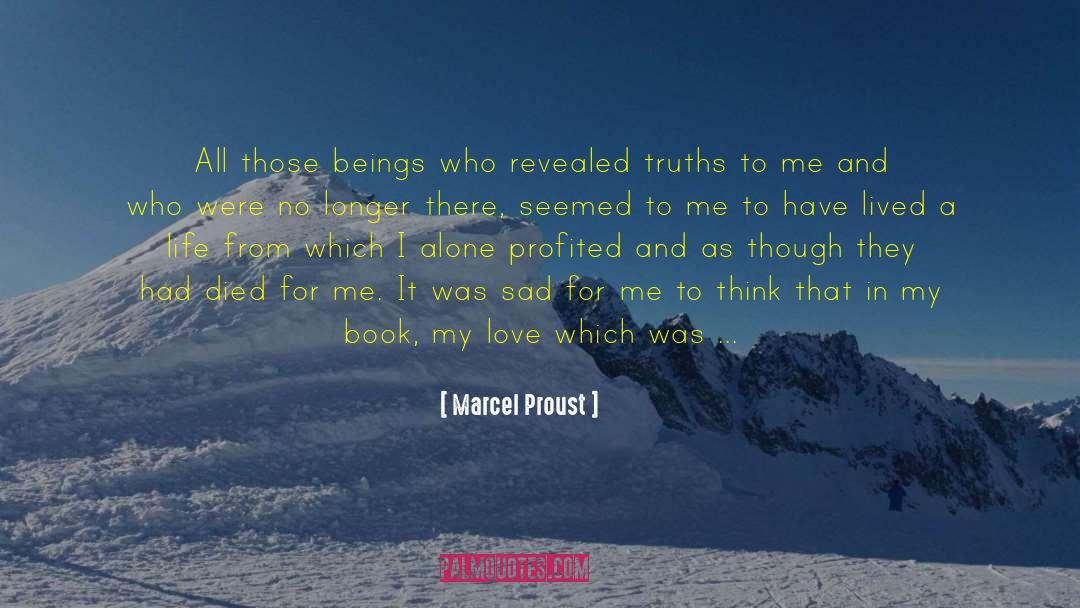 Consolation quotes by Marcel Proust