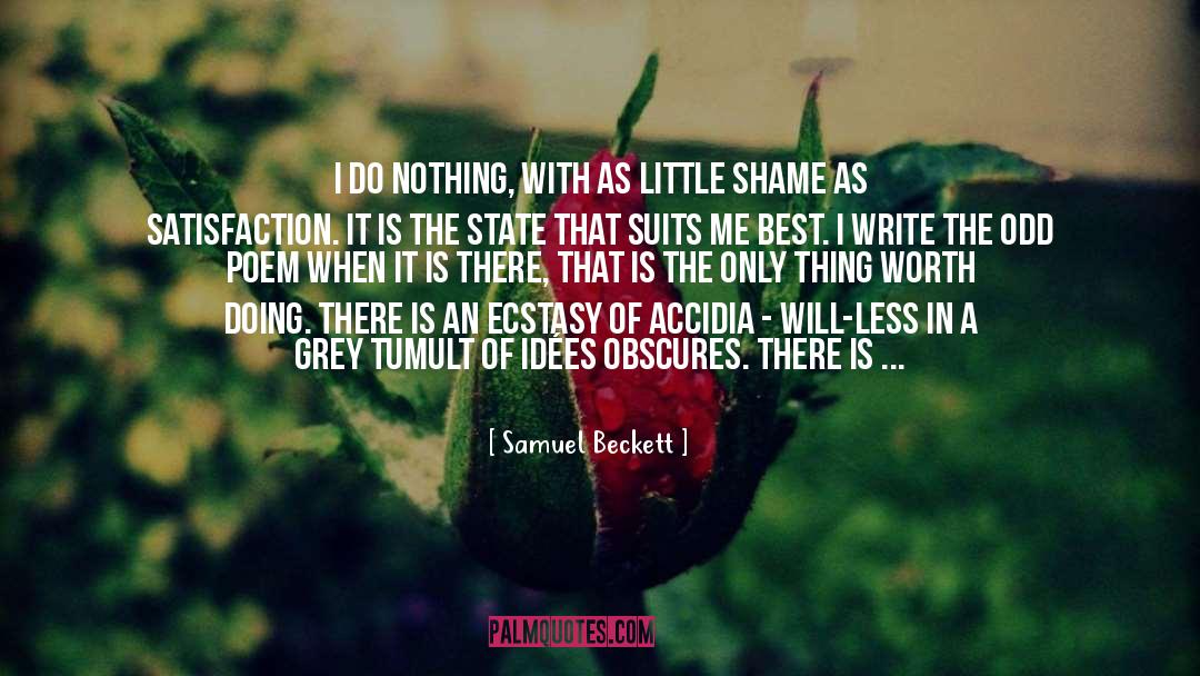Consolations quotes by Samuel Beckett