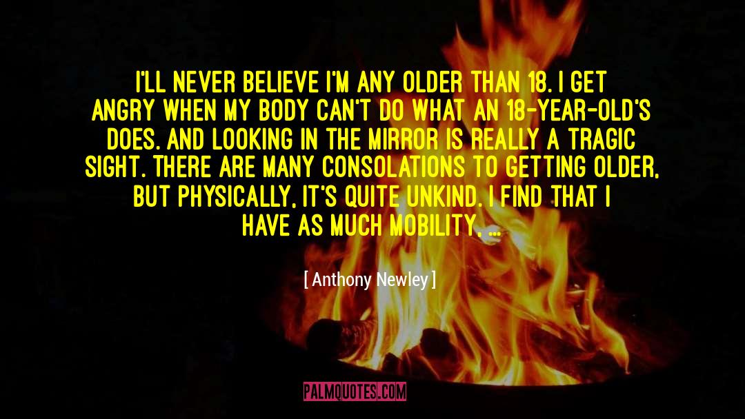 Consolations quotes by Anthony Newley