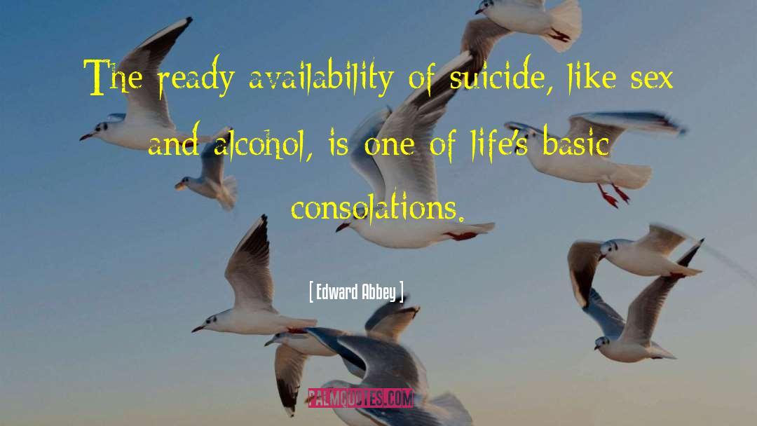 Consolations quotes by Edward Abbey