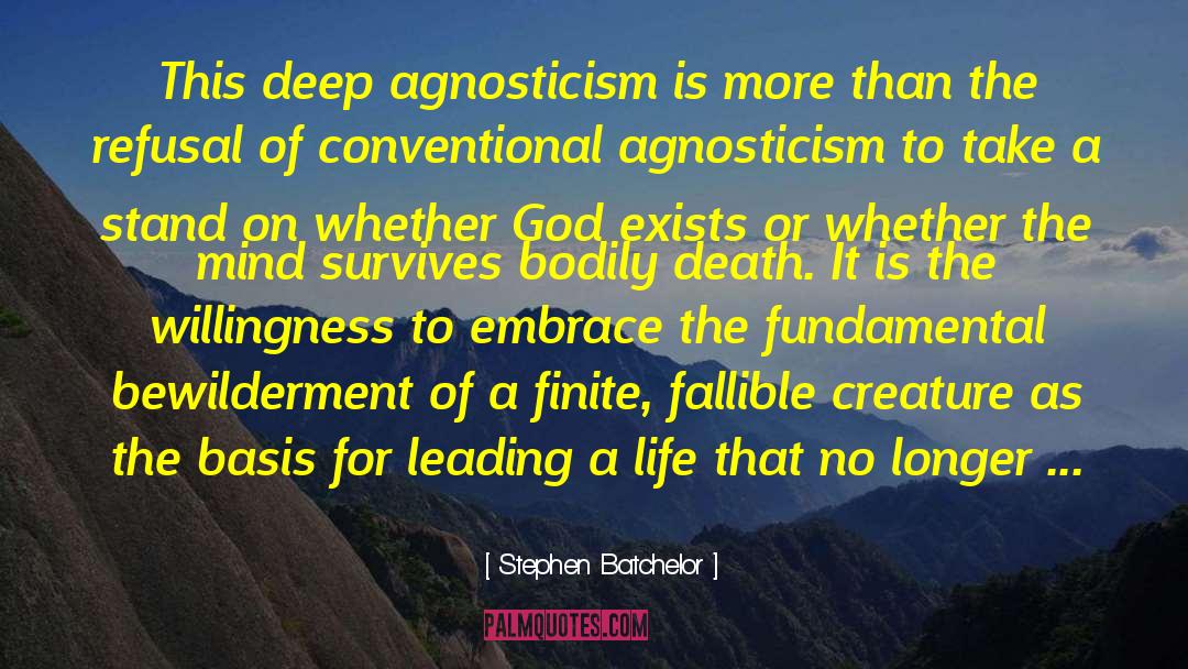 Consolations quotes by Stephen Batchelor