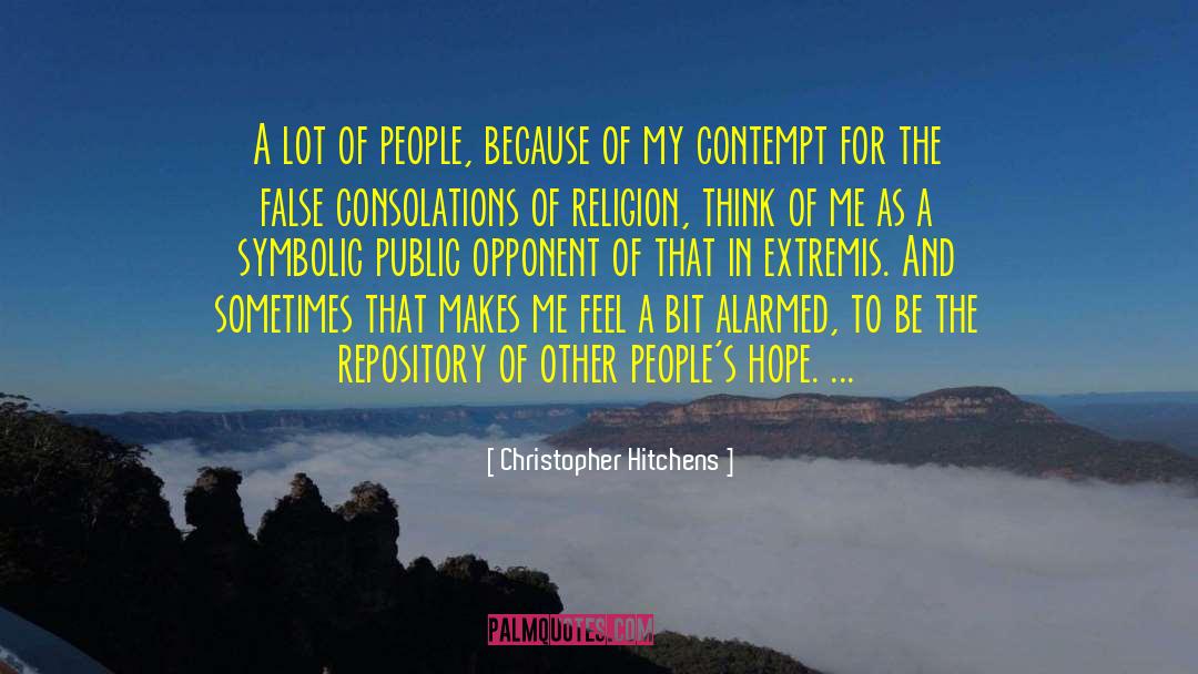 Consolations quotes by Christopher Hitchens