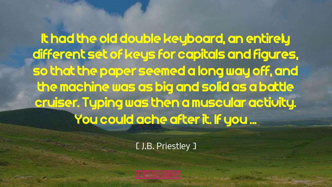 Console Piano quotes by J.B. Priestley