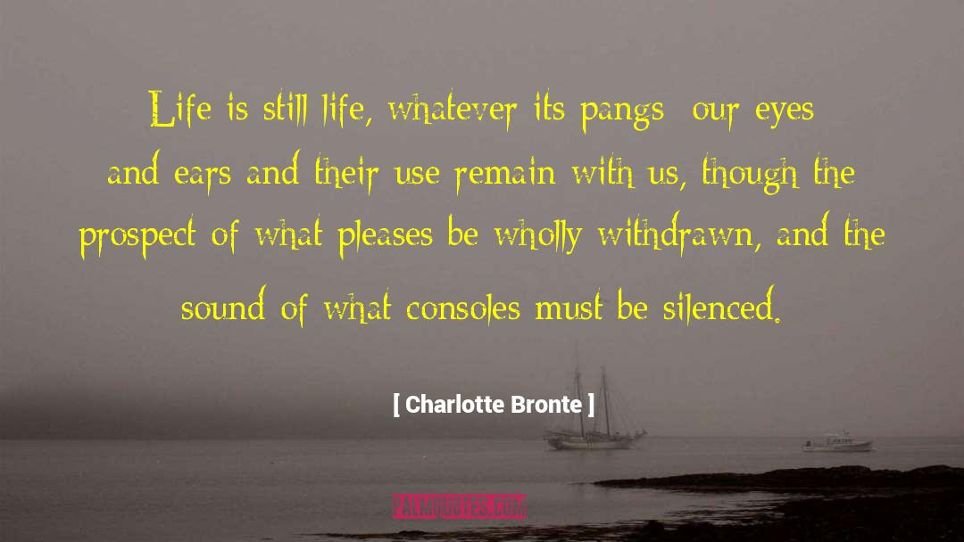 Console quotes by Charlotte Bronte