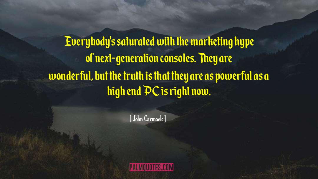 Consoles quotes by John Carmack