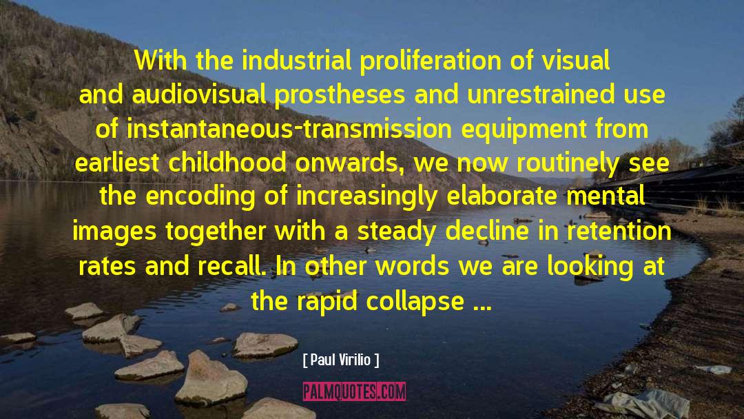 Consolidation quotes by Paul Virilio