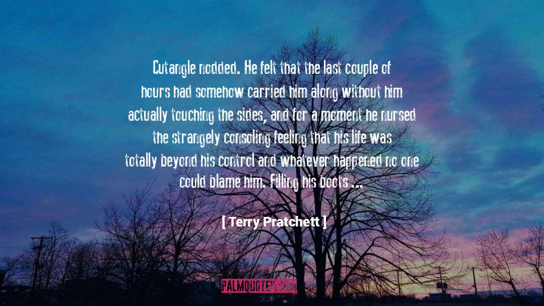Consoling quotes by Terry Pratchett
