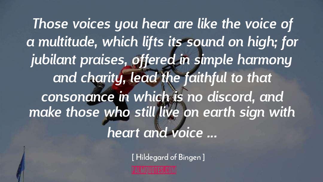 Consonance quotes by Hildegard Of Bingen