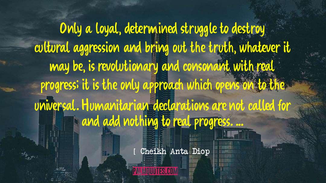 Consonant quotes by Cheikh Anta Diop