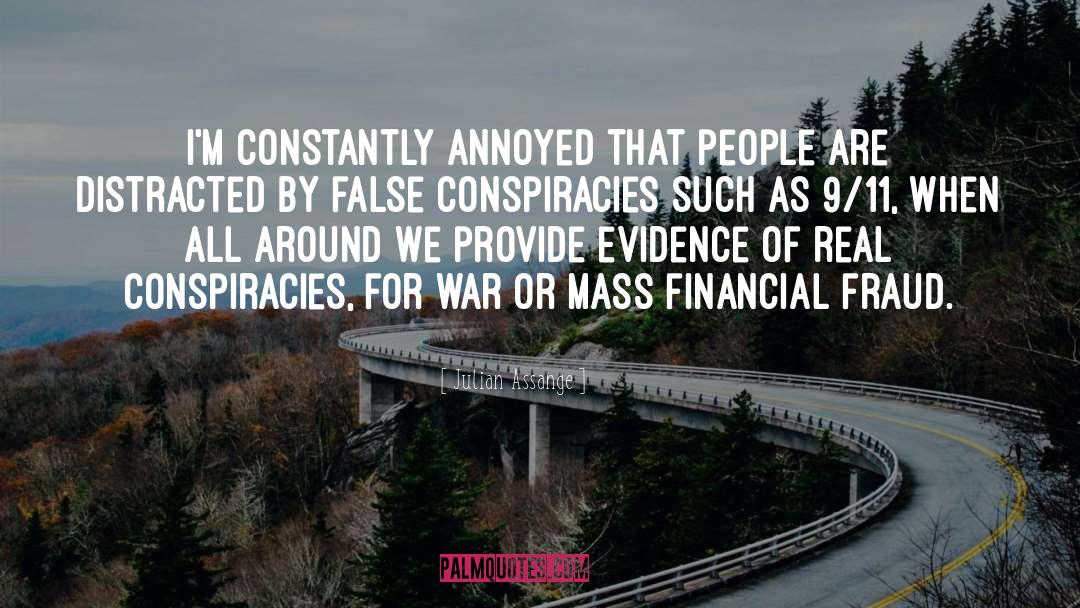 Conspiracies quotes by Julian Assange