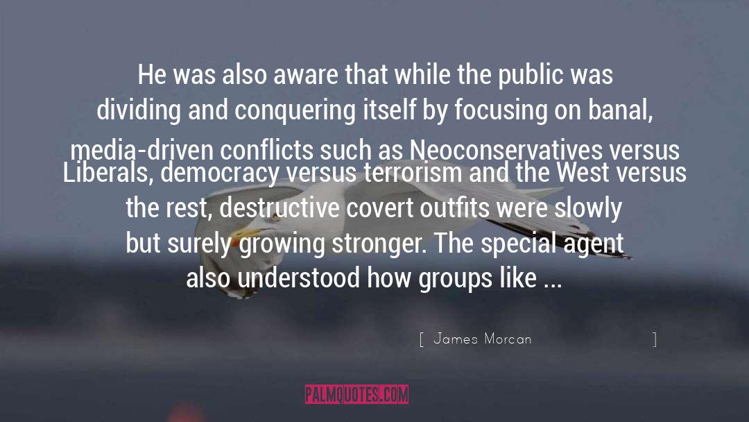 Conspiracies quotes by James Morcan