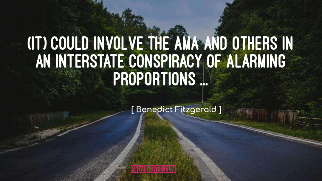 Conspiracy quotes by Benedict Fitzgerald