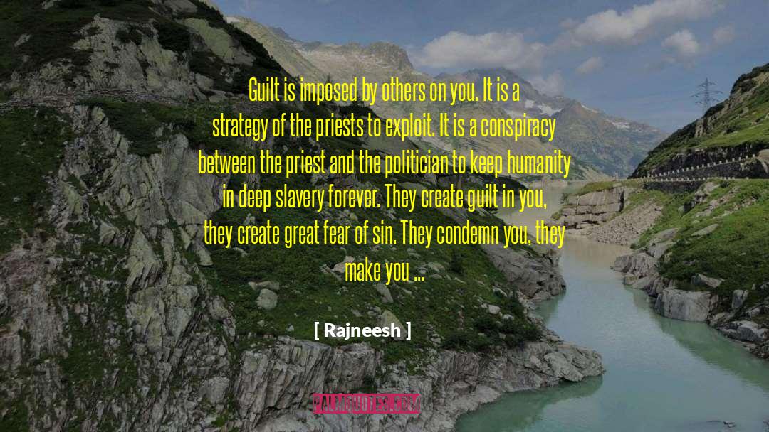 Conspiracy quotes by Rajneesh