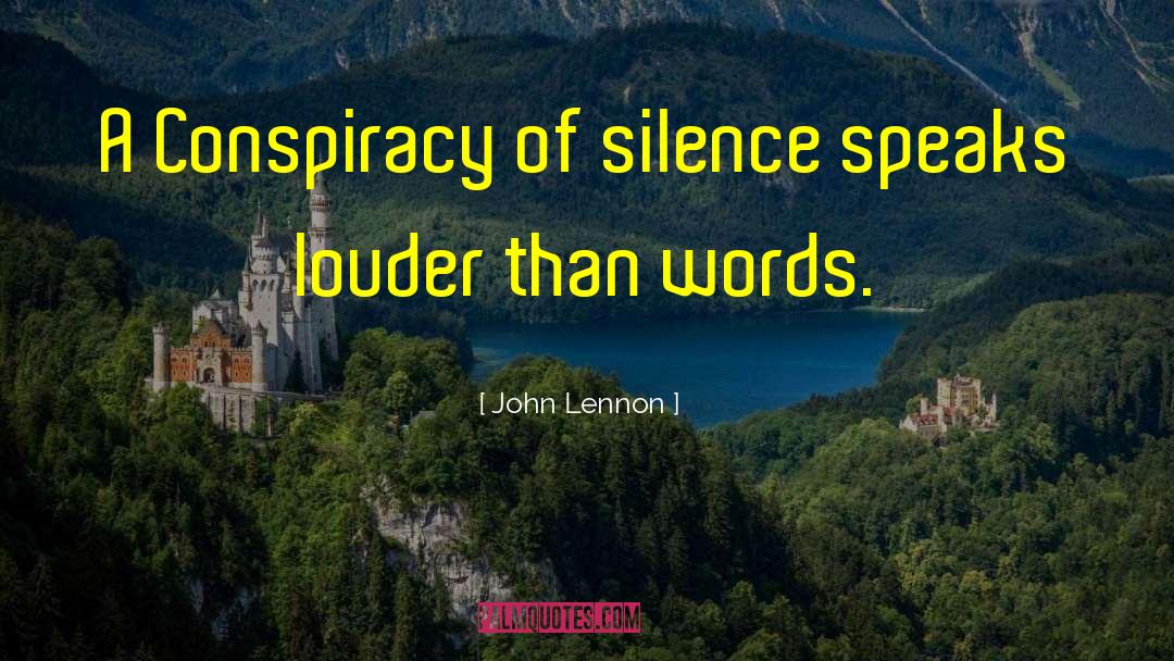 Conspiracy Thriller quotes by John Lennon