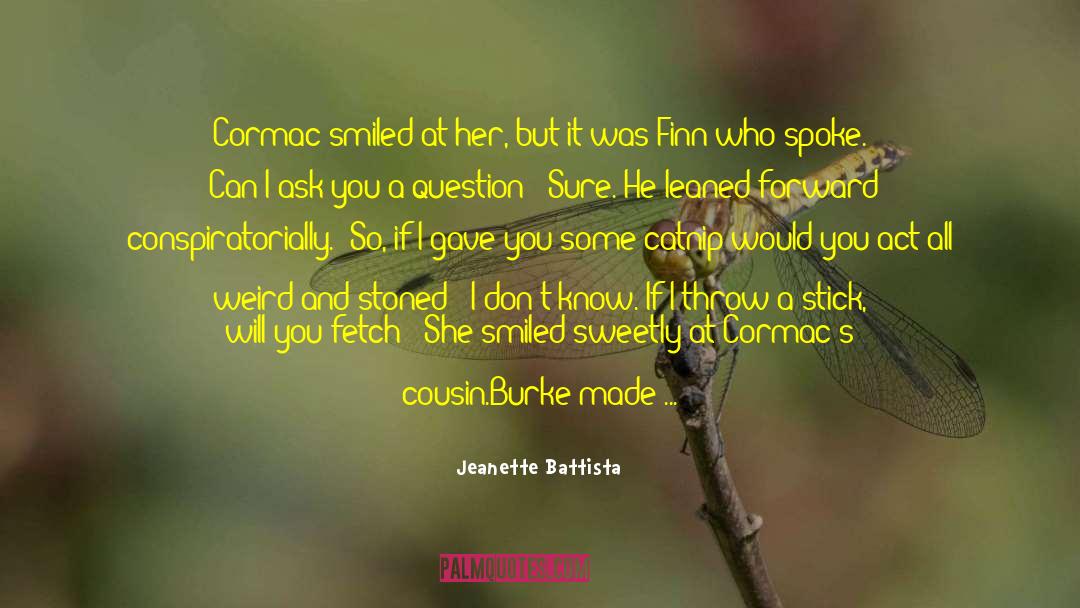 Conspiratorially quotes by Jeanette Battista