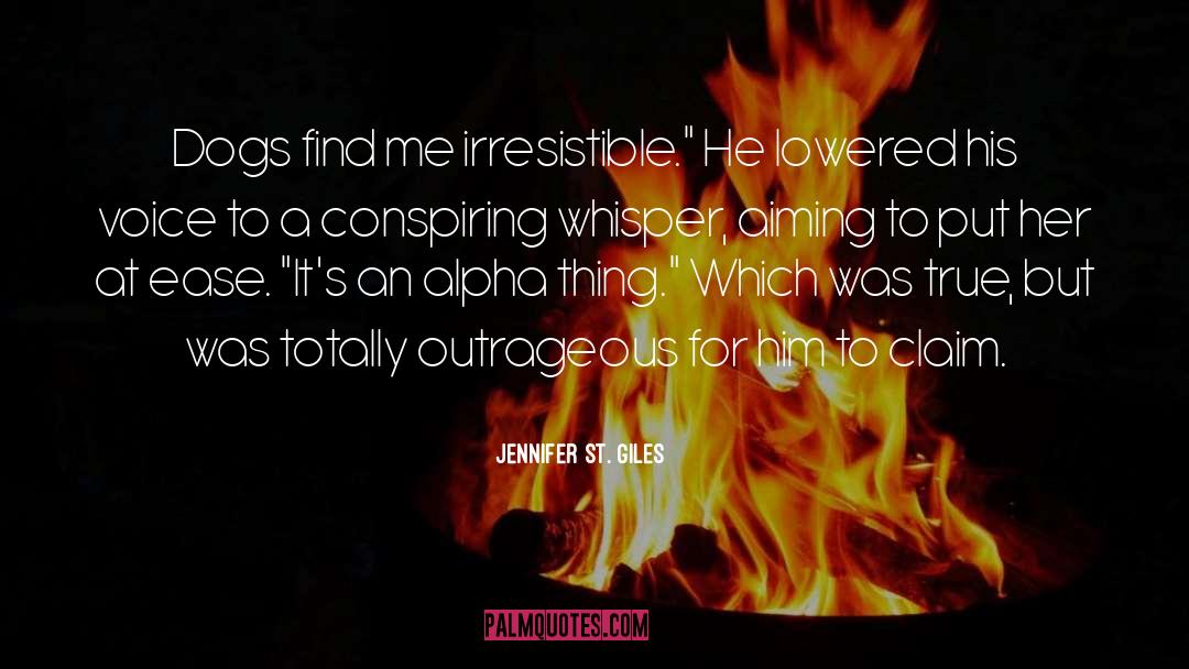 Conspiring quotes by Jennifer St. Giles