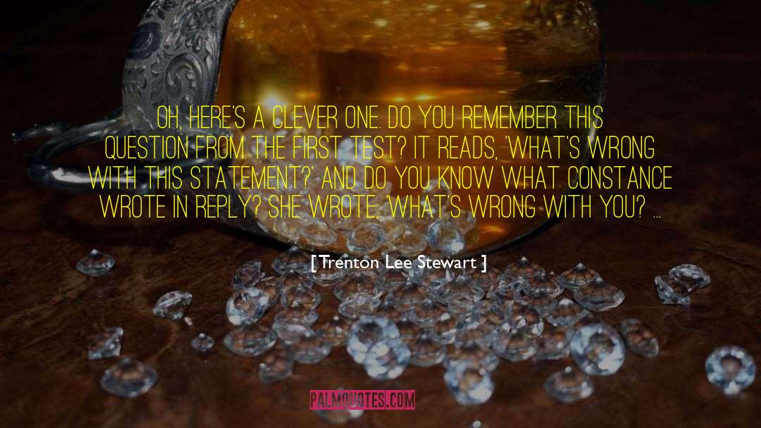 Constance Contraire quotes by Trenton Lee Stewart