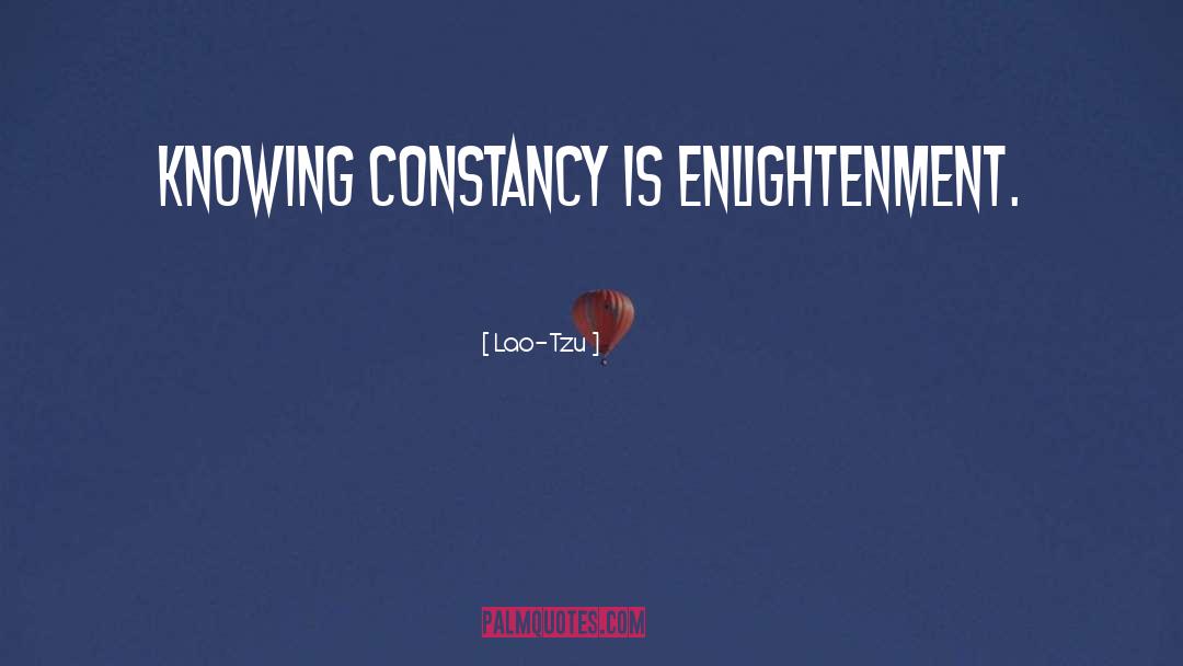Constancy quotes by Lao-Tzu
