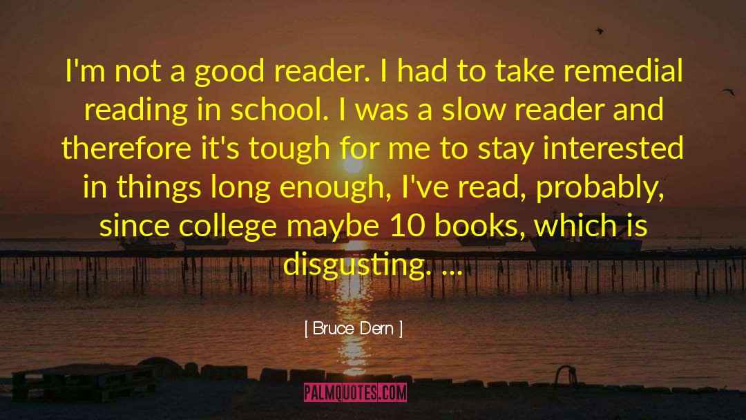 Constant Reader quotes by Bruce Dern