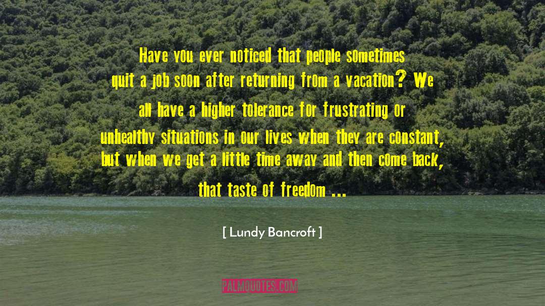 Constant Reminder quotes by Lundy Bancroft