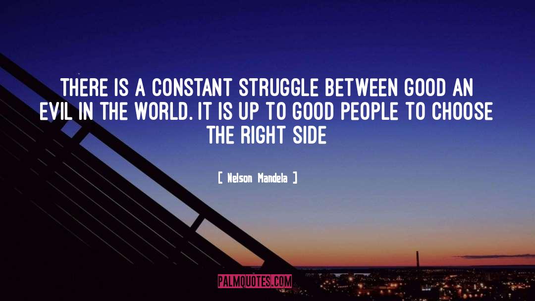 Constant Struggle quotes by Nelson Mandela