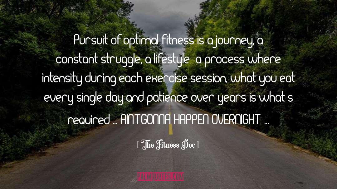 Constant Struggle quotes by The Fitness Doc