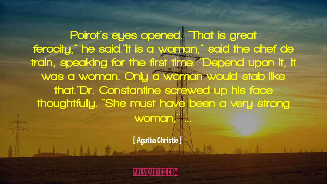 Constantine quotes by Agatha Christie