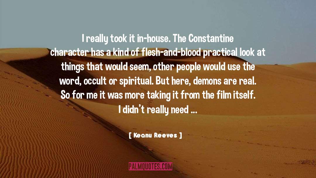 Constantine quotes by Keanu Reeves