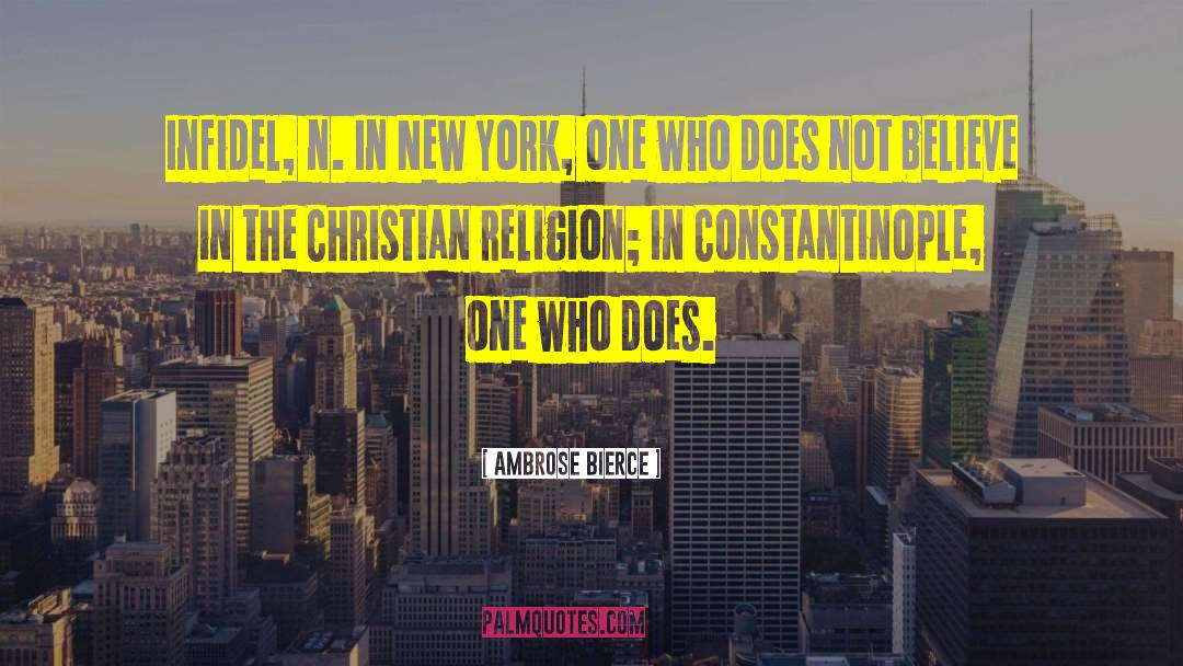 Constantinople quotes by Ambrose Bierce