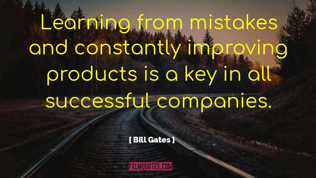 Constantly Improving quotes by Bill Gates