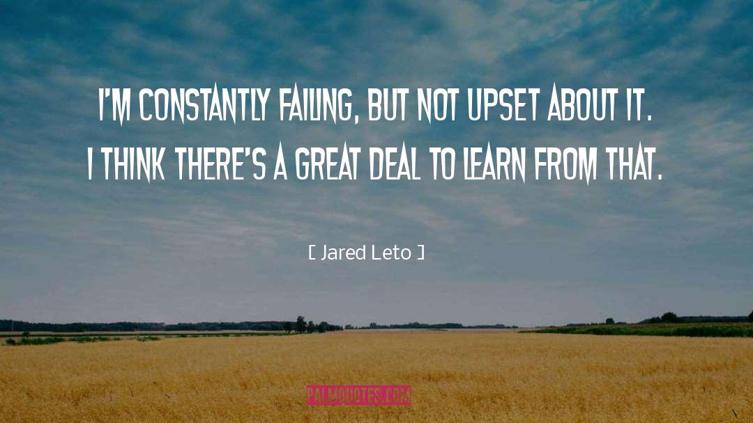 Constantly Improving quotes by Jared Leto