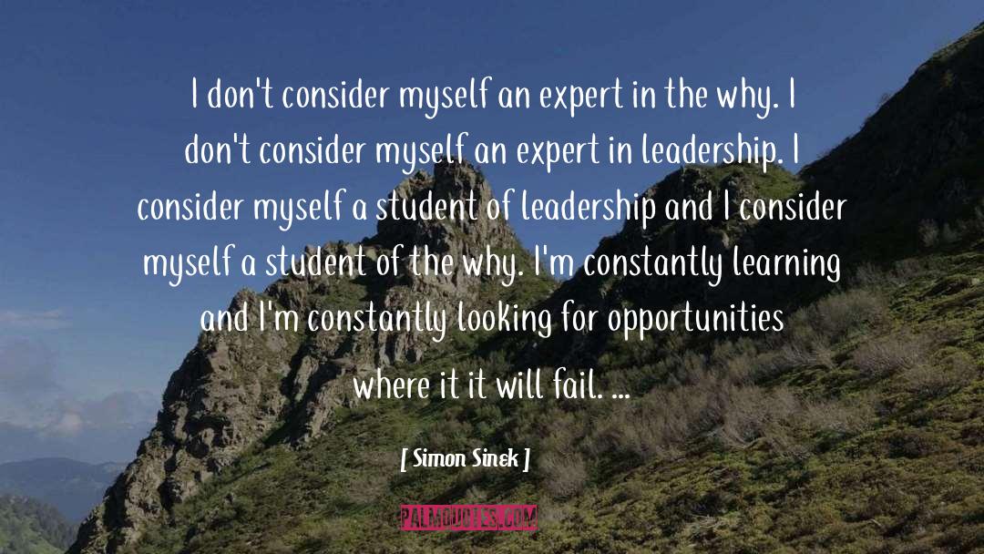 Constantly Learning quotes by Simon Sinek