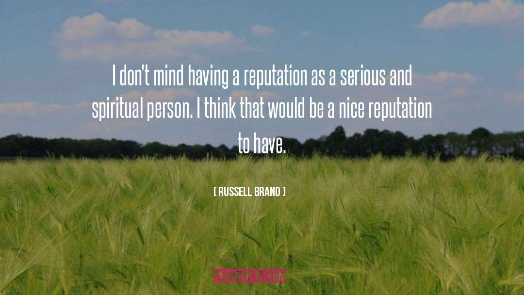 Constantly Thinking quotes by Russell Brand