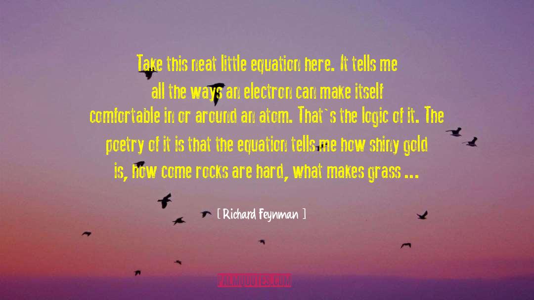 Constants Of Nature quotes by Richard Feynman