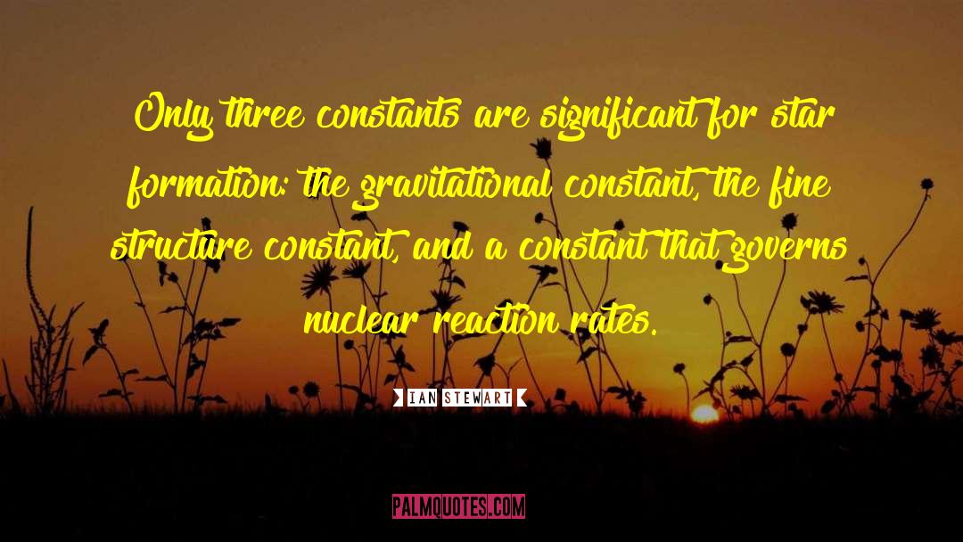 Constants quotes by Ian Stewart