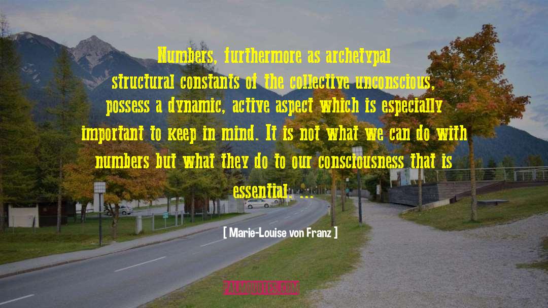 Constants quotes by Marie-Louise Von Franz