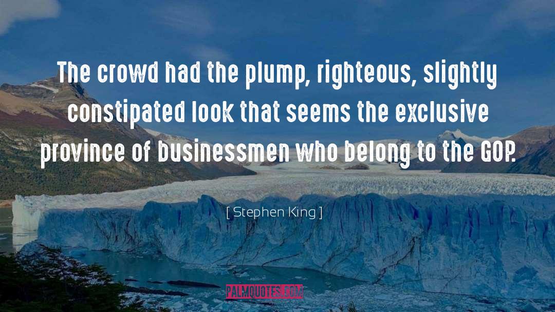 Constipated quotes by Stephen King