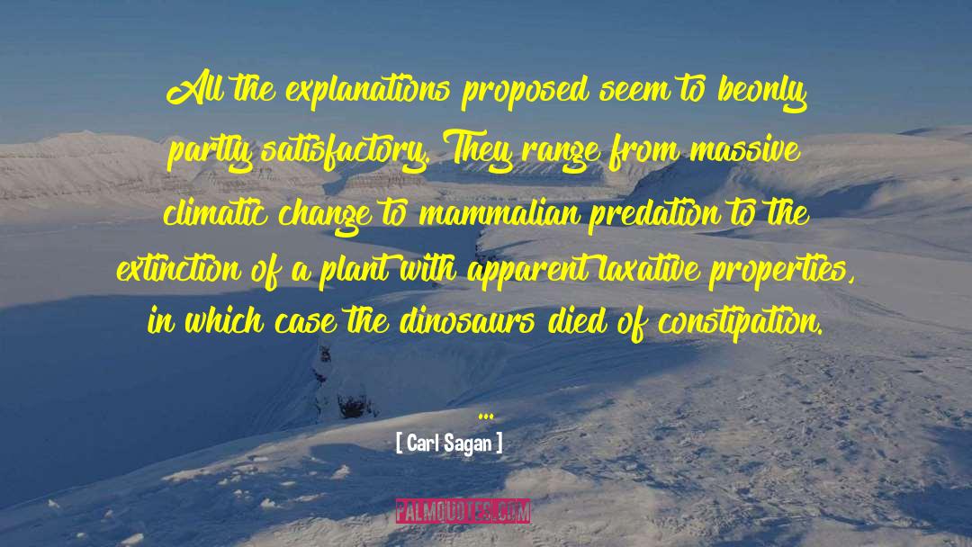 Constipation quotes by Carl Sagan