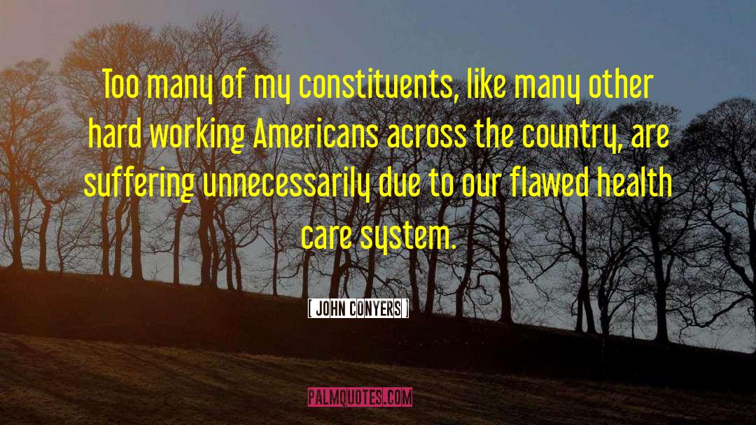 Constituents quotes by John Conyers